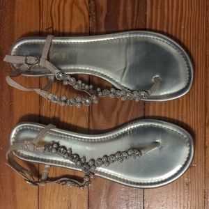 Gold Sandals for special event size 10